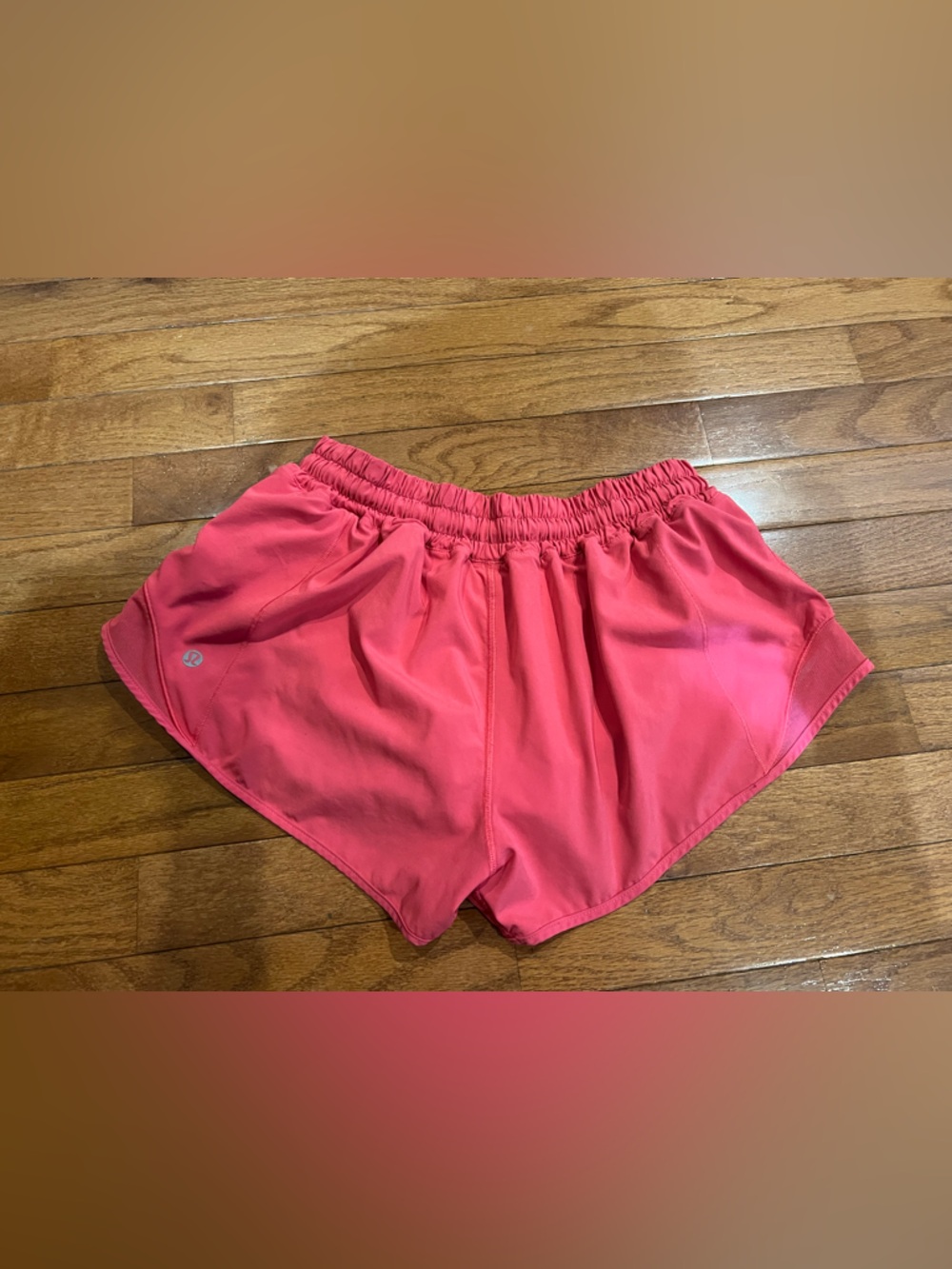 Pink Lululemon Hotty Hot Shorts 2.5 inch inseam